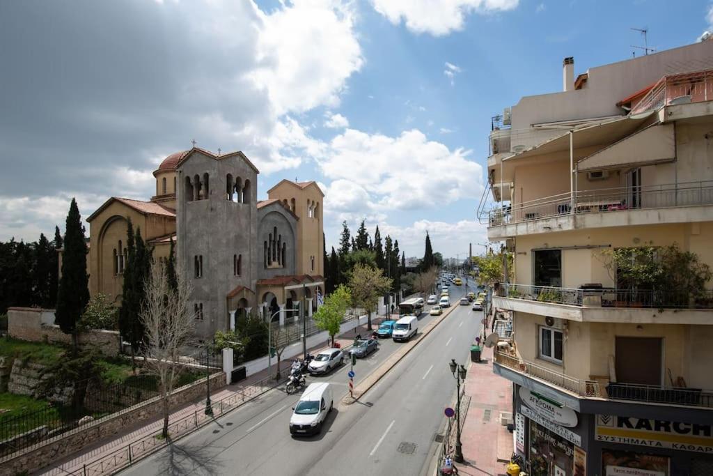 Cosy Apartment With Acropolis View アテネ エクステリア 写真